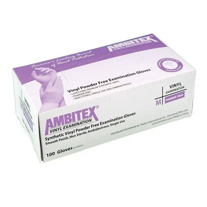 Ambitex Vinyl Exam Gloves (Latex-Free)