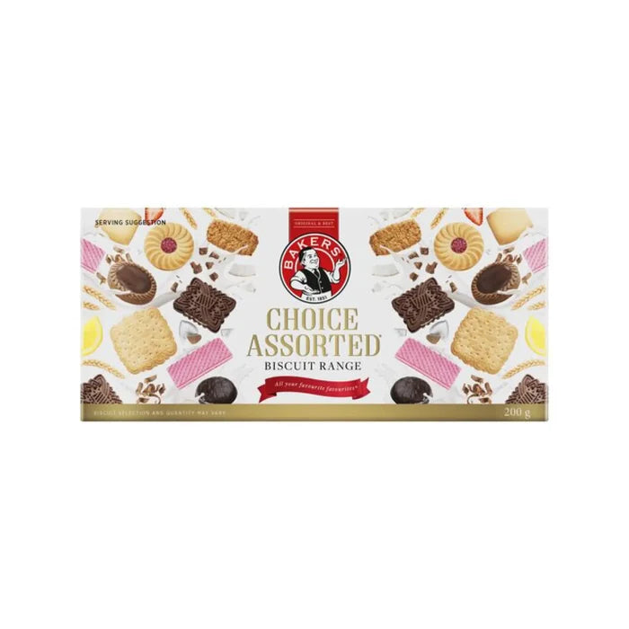 Bakers Choice Assorted Biscuit Range 200g