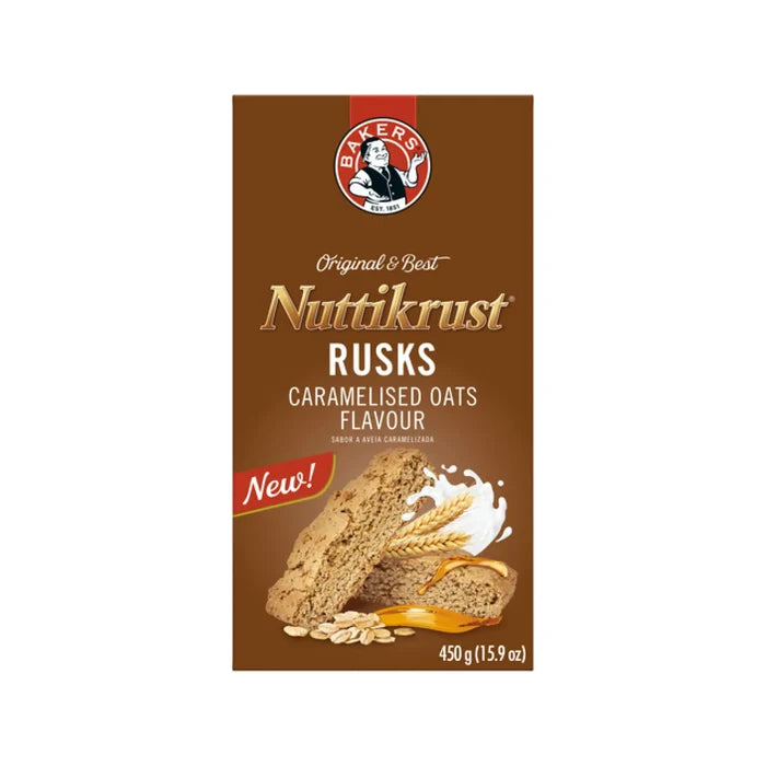 Bakers Nuttikrust Rusks 450g