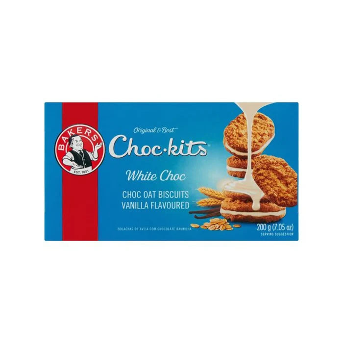Bakers White Choc-Kits 200g