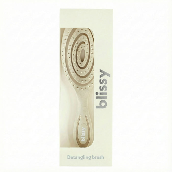 Cream Mulberry Silk Blissy Detangling Brush – Blissy