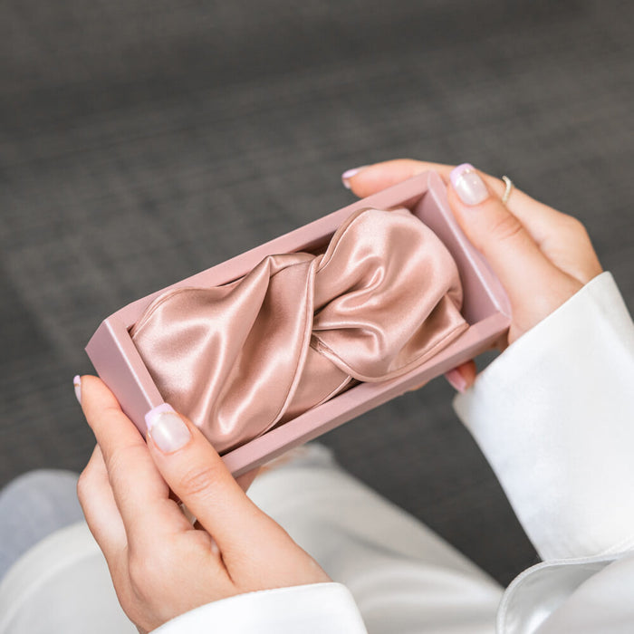 Rose Gold Blissy Head Piece – Blissy Premium Silk