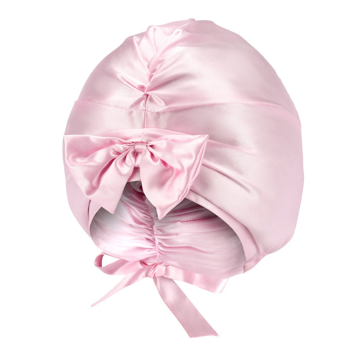 Blissy Junior Bonnet — Blush Bow