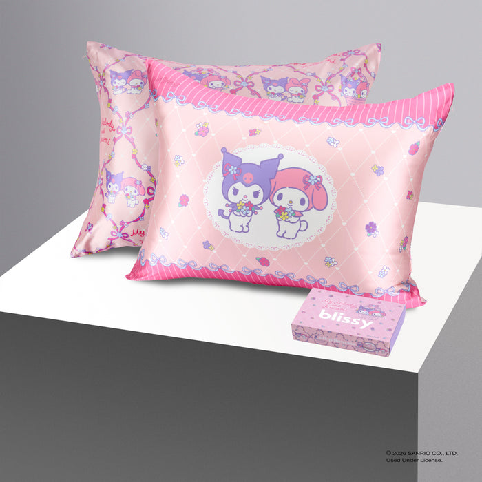 Blissy Pillowcase - Hello Kitty - My Melody™ & Kuromi™ - King