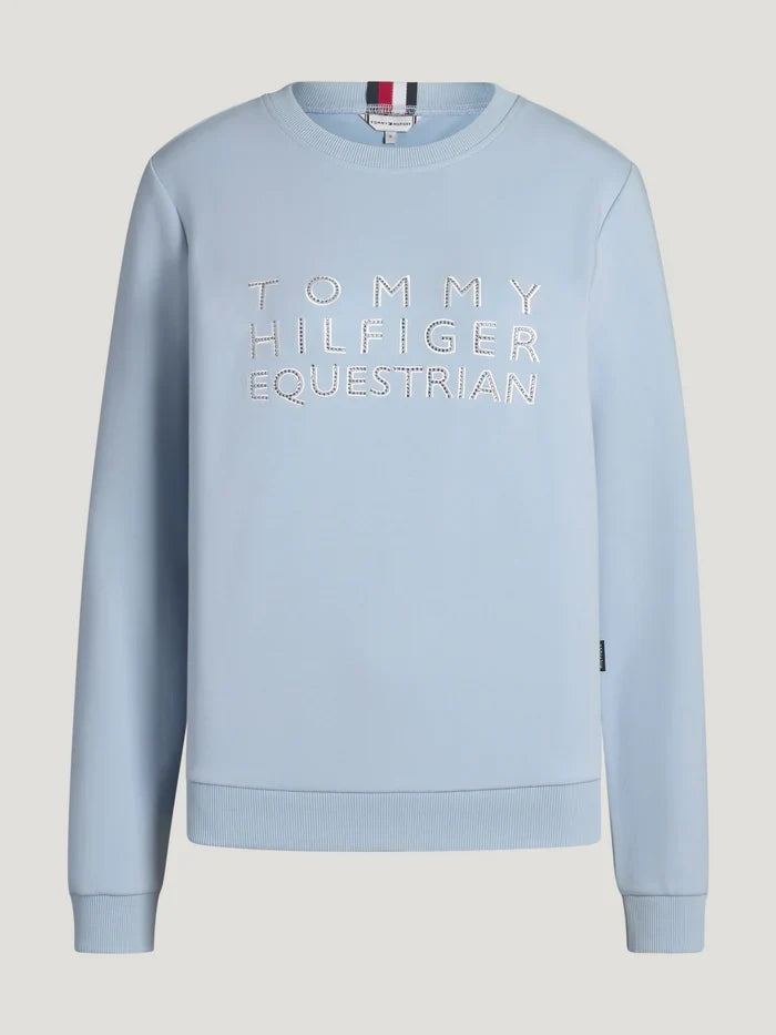 Bluza Tommy Hilfiger Belair Rhinestone Sweet Blue