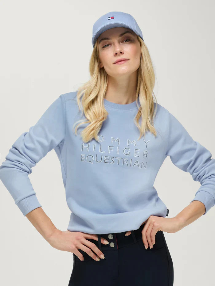 Bluza Tommy Hilfiger Belair Rhinestone Sweet Blue