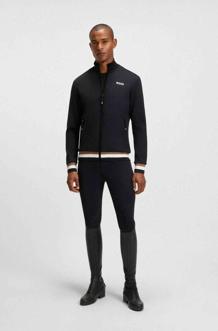 BOSS Equestrian Bluza funkcjonalna SAMMY Black SS 2026