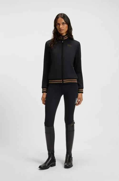 BOSS Equestrian Bluza techniczna damska Ava Black