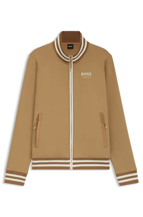 BOSS Equestrian Bluza techniczna damska Ava Camel