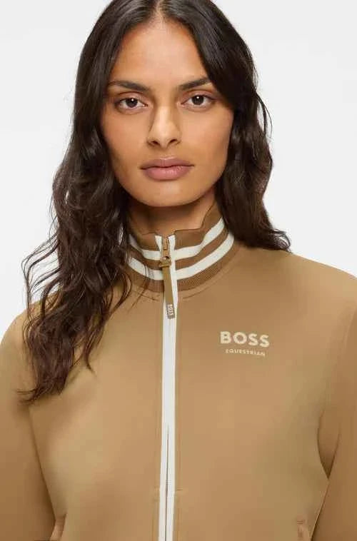 BOSS Equestrian Bluza techniczna damska Ava Camel
