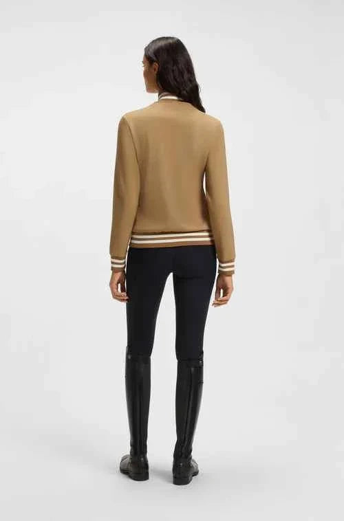 BOSS Equestrian Bluza techniczna damska Ava Camel