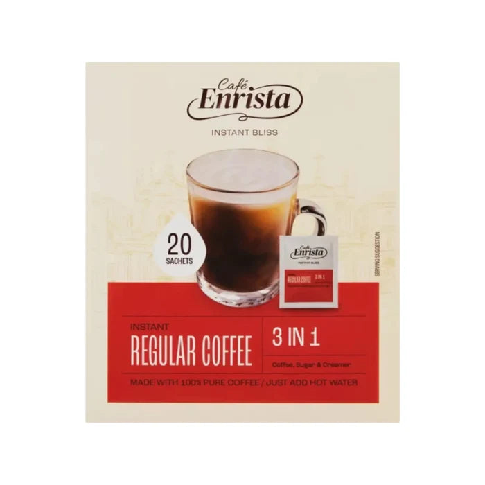 Café Enrista 3-in-1 Instant Regular Coffee 20 x 25g