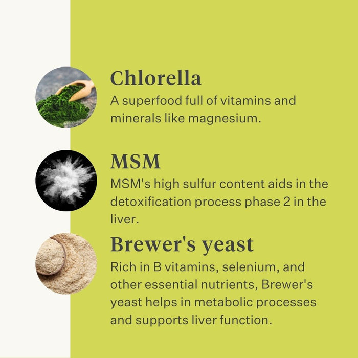 Detox&Drain liver detox liver support horses pony liver health detoxification | localization: EN