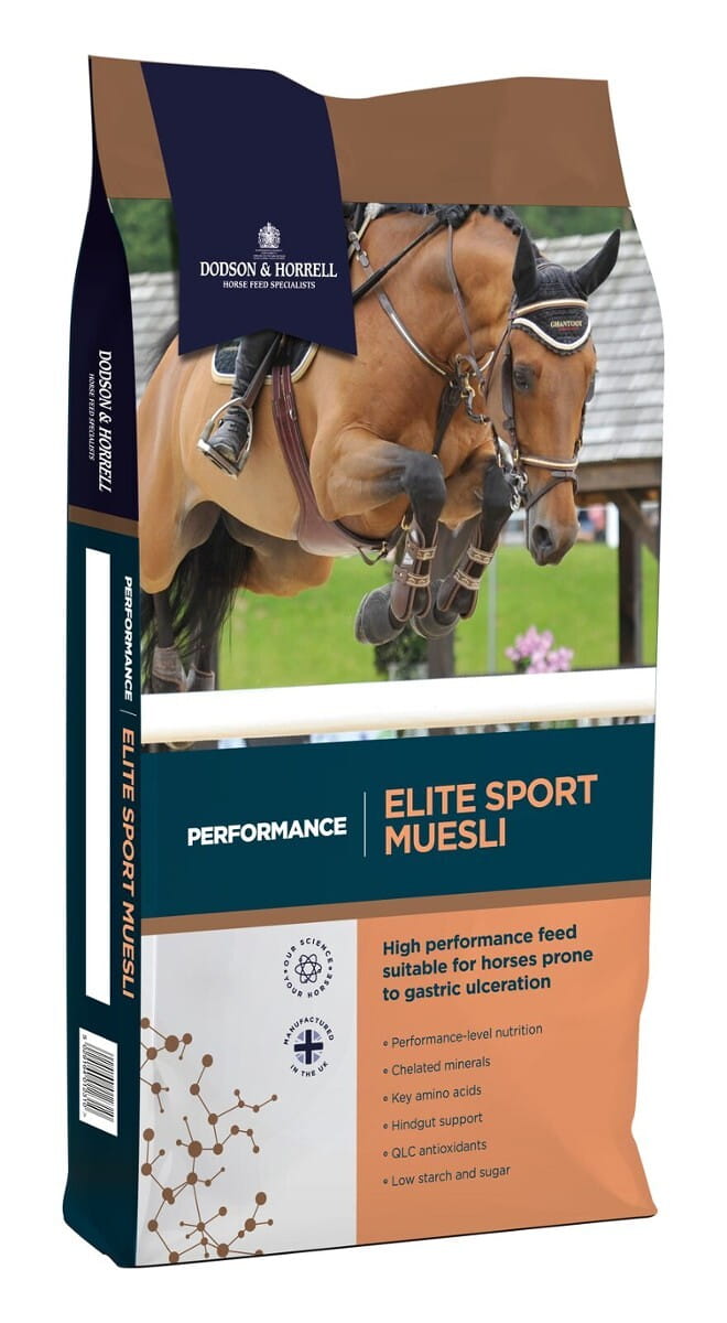 Dodson & Horrell  Elite Sport muesli 20kg niskoskrobiowe musli dla koni sportowych - Cavalo