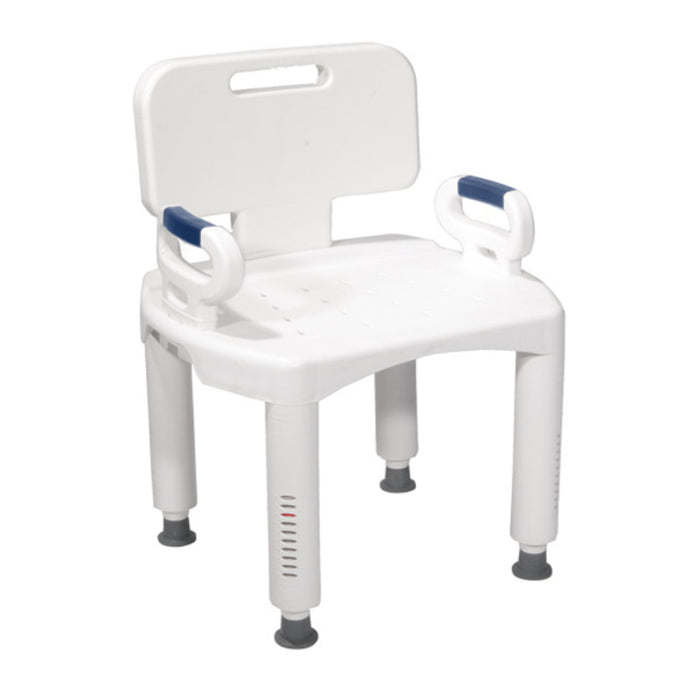 Drive Premium Series Bath Bench with Back and Arms