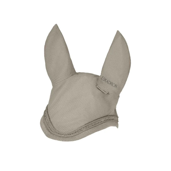 Eskadron Platinum 26 Nauszniki Dynair Mesh Jewel Pale Grey