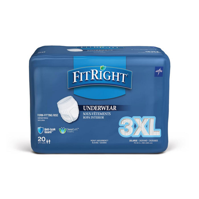 FitRight Protective 3XL Underwear