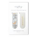 French Bees « Gratitude » Signets Magnétiques / Magnetic Bookmarks (Ensemble de 2) — Pour Livres, Journaux et Agendas