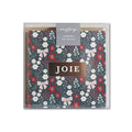 French Holiday "JOIE" Cartes de Notes Édition des Fêtes | 9Pk — Carte de Noël Mini