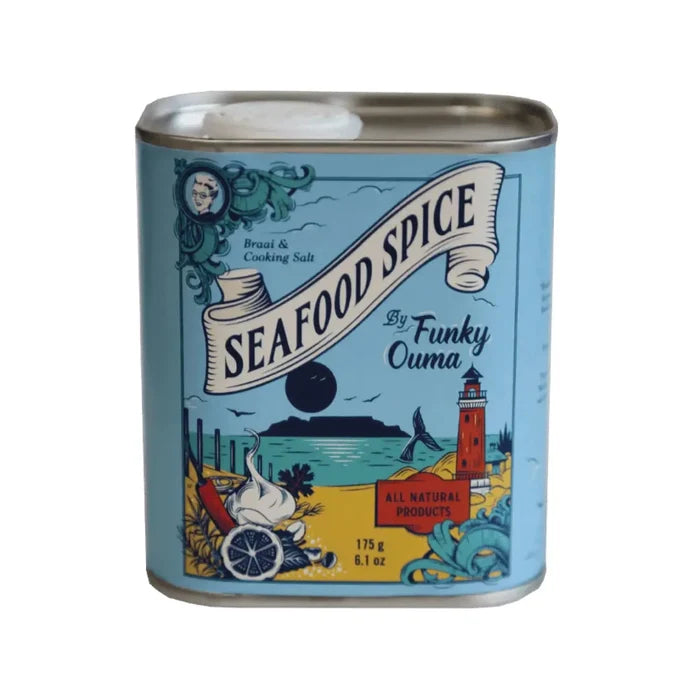 Funky Ouma Seafood Spice Tin 175g