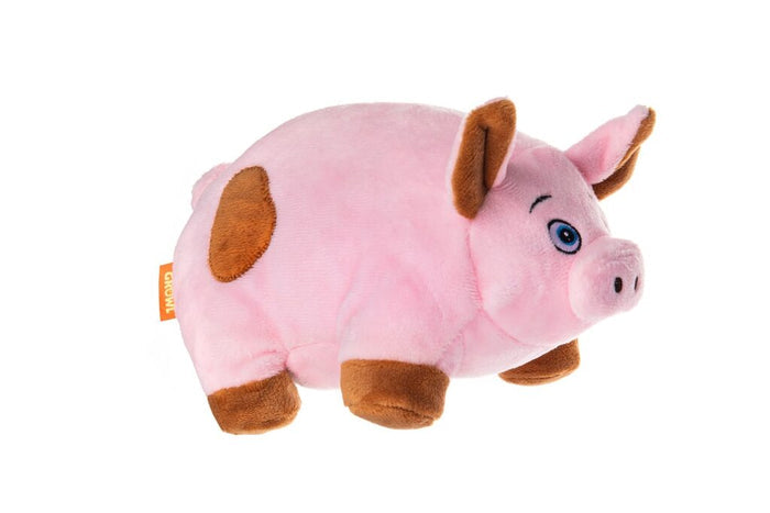 Growl Trofflers Oinkers the Pig Premium Plush Dog Toy