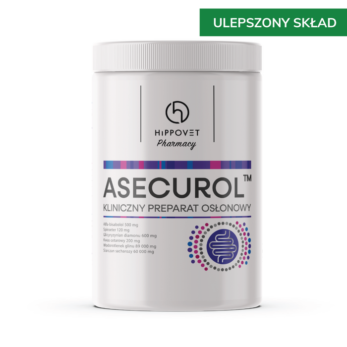Hippovet Pharmacy Asecurol kliniczny preparat osłonowy 1kg