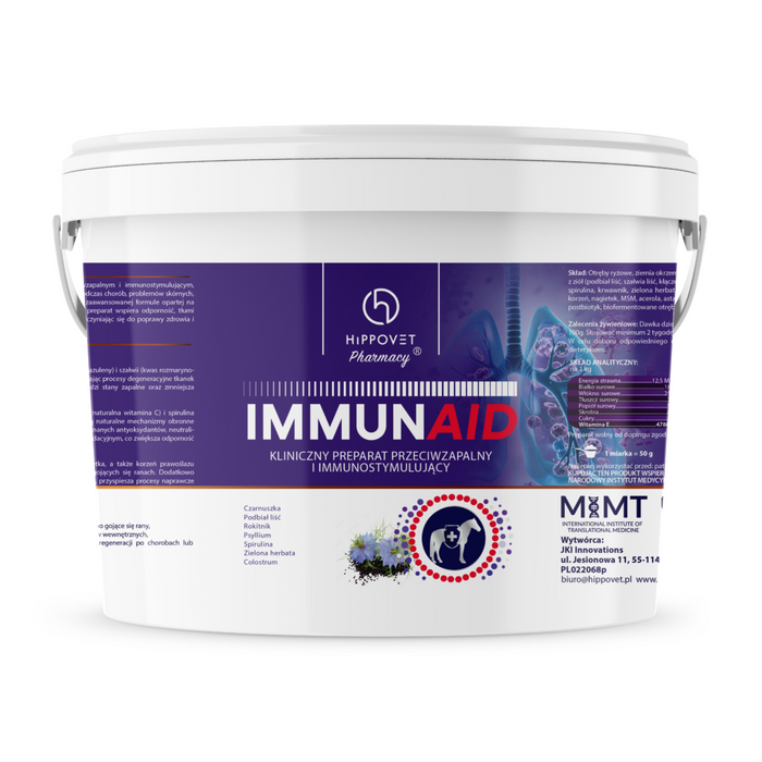 Hippovet Pharmacy ImmunAid 3kg wsparcie odporności