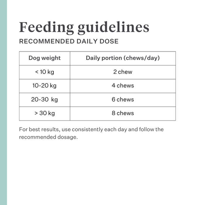 Imby Allergy & Itch supplement for dogs, supports skin health and reduces itching, helps maintain a strong skin barrier and balanced immune function, supports skin comfort through the gut-skin axis, hypoallergenic formula suitable for daily use. | localization: EN