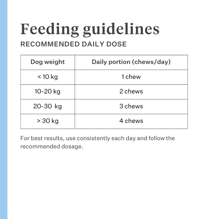Imby Hip & Joint supplement for dogs, supports joint health and flexible movement, helps maintain healthy cartilage and mobility, supports dogs prone to stiffness or reduced flexibility, vet-formulated daily support for active and ageing dogs. | localization: EN