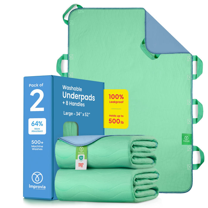 2 Pack / Green & Blue