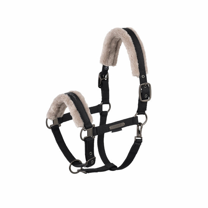 Eskadron Platinum 25 Kantar Double Pin Faux Fur - Cavalo