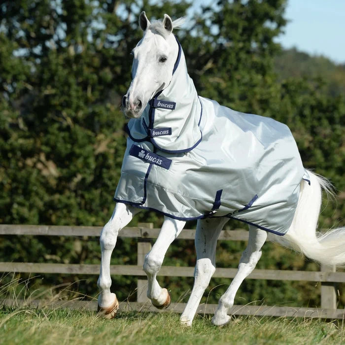 Kaptur Bucas Power Turnout Neck SIlver - Cavalo