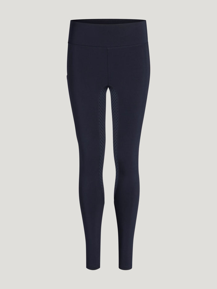 Legginsy młodzieżowe Tommy Hilfiger Devon Full Grip Desert Sky