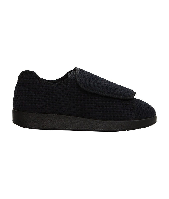 Men’s Slippers with Easy Closures – Adjustable Fit (Regular to Extra Wide)