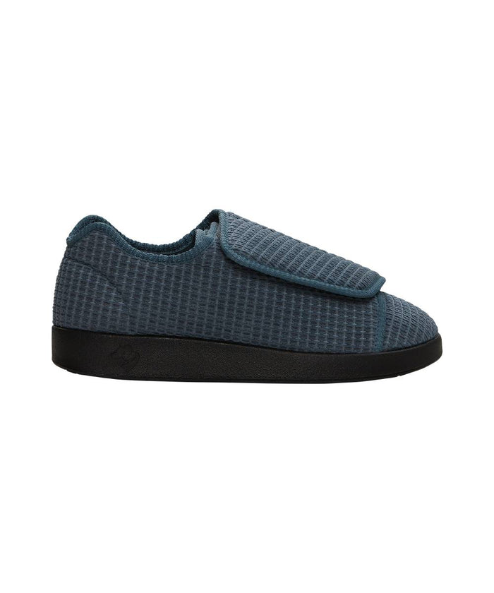 Men’s Slippers with Easy Closures – Adjustable Fit (Regular to Extra Wide)