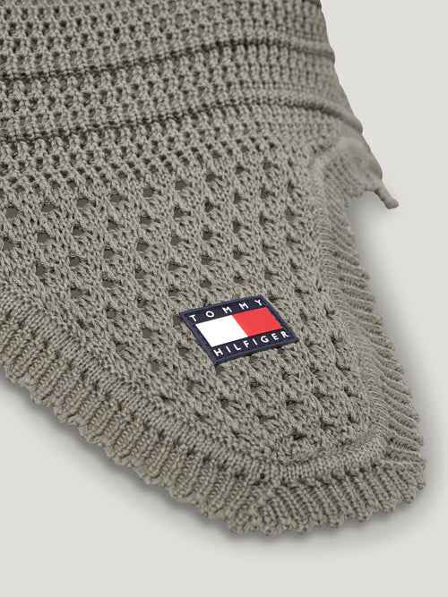 Nauszniki dla konia Tommy Hilfiger Equestrian Lexington Fly Hood Ash