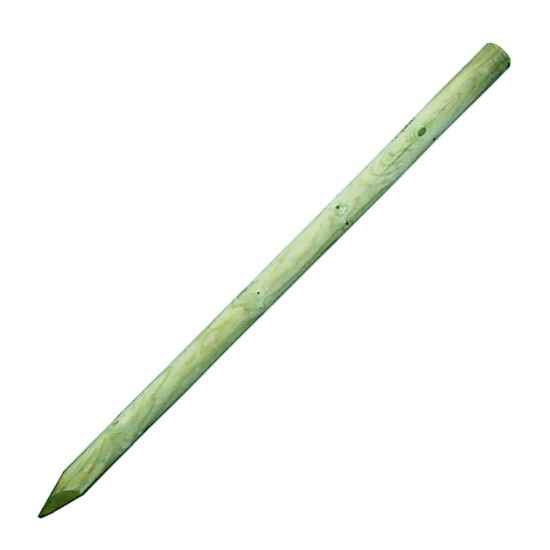 Palik ogrodzeniowy drewniany okrągły Fi 10 / 200 cm Pomelac