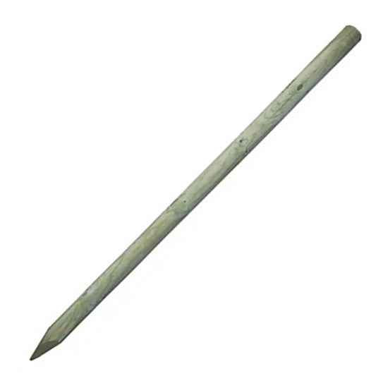 Palik ogrodzeniowy drewniany okrągły Fi 6 / 200 cm Pomelac