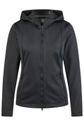PIKEUR bluza polarowa z kapturem na zamek FLEECE JACKET black SS 2026