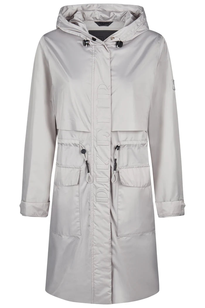 PIKEUR płaszcz RAINCOAT pearl gray SS 2026