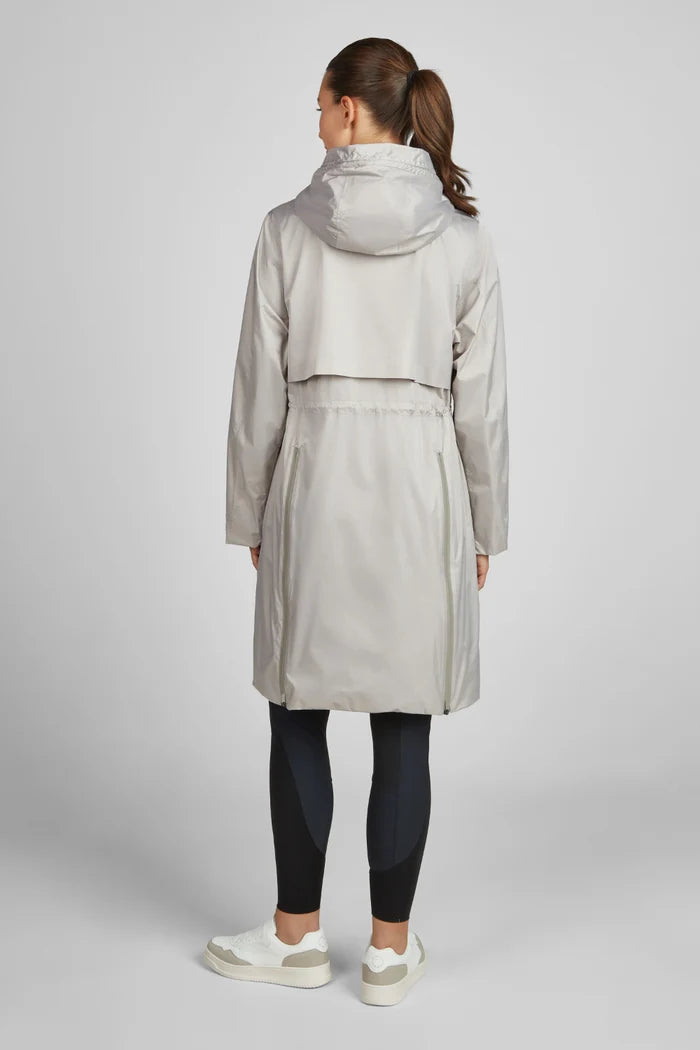 PIKEUR płaszcz RAINCOAT 1021 pearl gray SS 2026