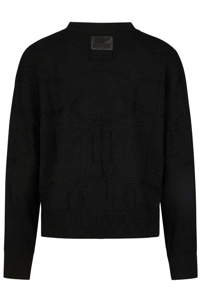 Pikeur Bluza  Knitted Pullover 8286 Selection A/W 2025 Black - Cavalo