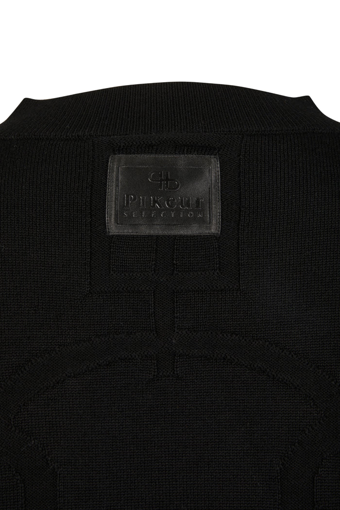 Pikeur Bluza  Knitted Pullover 8286 Selection A/W 2025 Black - Cavalo