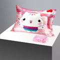Blissy Queen Gabby'S Dollhouse Pillowcase – 22 Momme Mulberry Silk, 100% Silk
