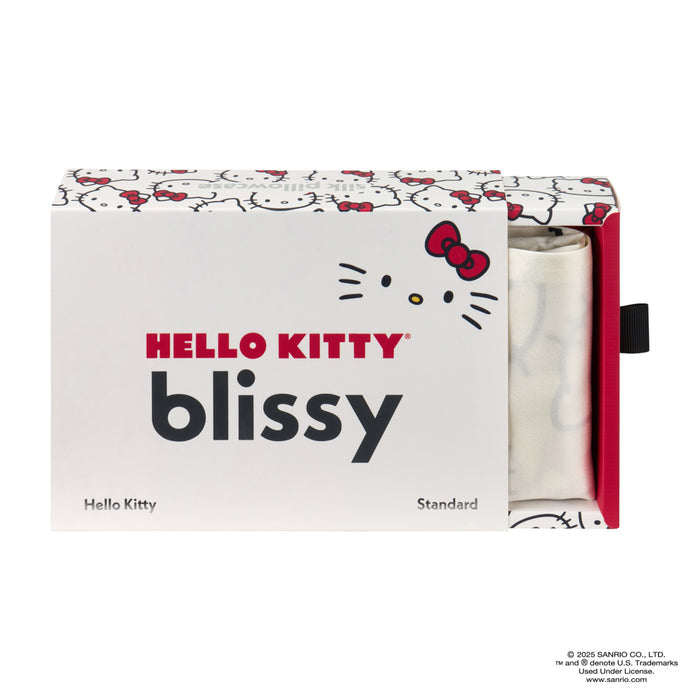 Blissy Mulberry Silk Pillowcase – Hello Kitty- Queen