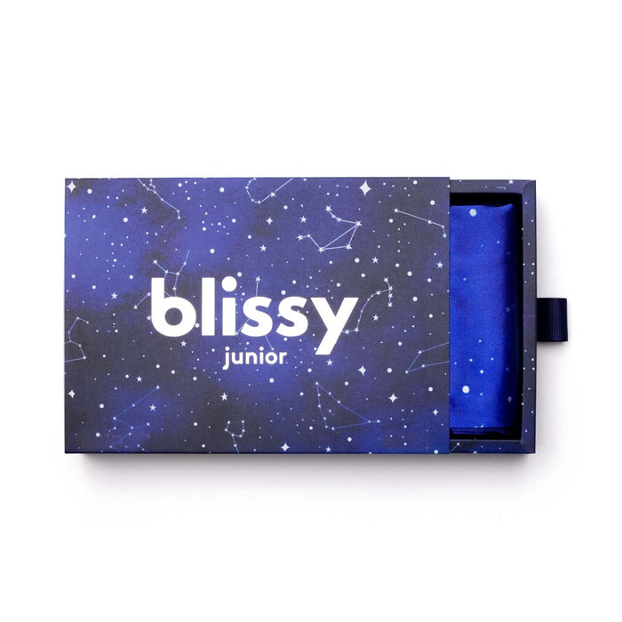 Night Sky Pillowcase Close-Up – Blissy 22 Momme Silk