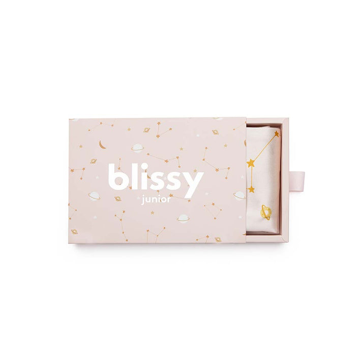 Blissy Pink Galaxy Silk Pillowcase Detail – Queen