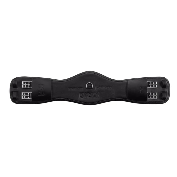 Popręg skórzany Eskadron Leather Girth Short Core Black