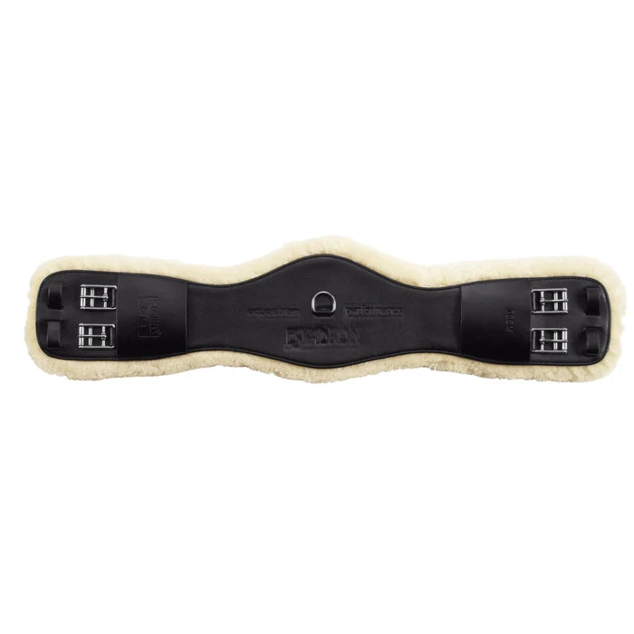 Popręg skórzany Eskadron Leather Girth Short Core Black