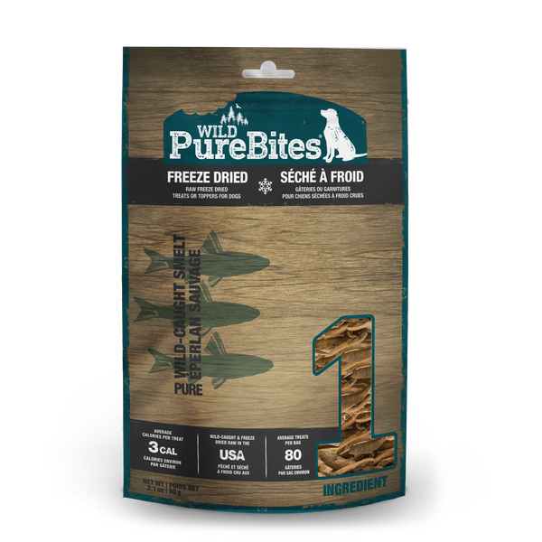 PureBites Smelt Freeze Dried Dog Treats